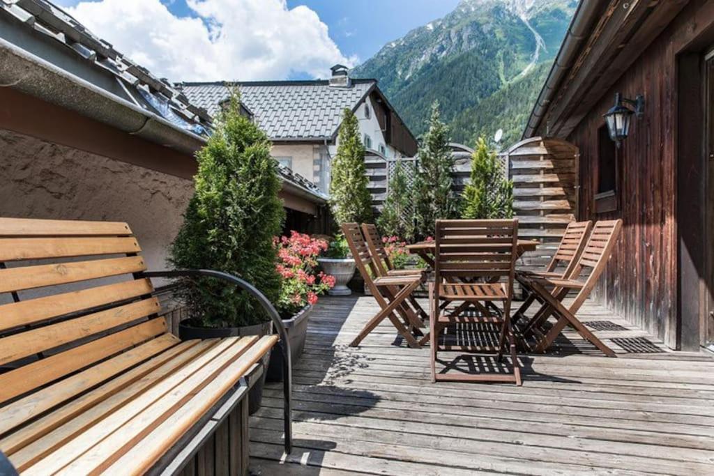 90m2 hypercentre, terrace, Savoy ski lift at 250m Chamonix Eksteriør billede