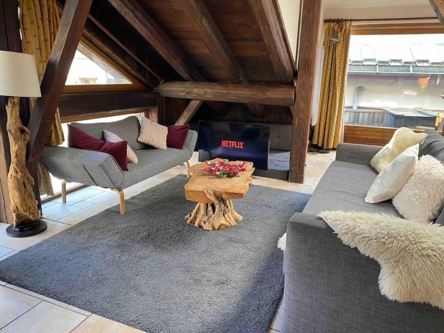 90m2 hypercentre, terrace, Savoy ski lift at 250m Chamonix Eksteriør billede